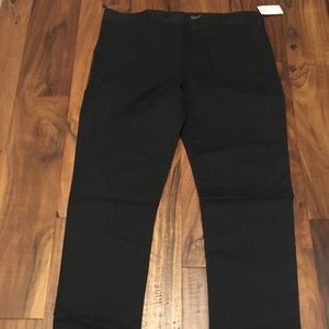 Gap Black Skinny Mini Khaki Pants